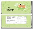 Twins Two Peas in a Pod Hispanic - Personalized Baby Shower Candy Bar Wrappers thumbnail