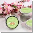 Twins Two Peas in a Pod Hispanic Two Girls - Baby Shower Candle Favors thumbnail