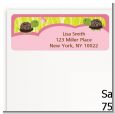 Twin Turtle Girls - Baby Shower Return Address Labels thumbnail