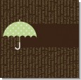 Baby Sprinkle Umbrella Green Baby Shower Theme thumbnail