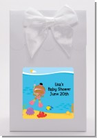 Under the Sea African American Baby Girl Snorkeling - Baby Shower Goodie Bags