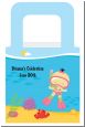 Under the Sea Asian Baby Girl Snorkeling - Personalized Baby Shower Favor Boxes thumbnail
