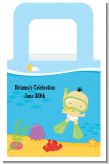 Under the Sea Asian Baby Snorkeling - Personalized Baby Shower Favor Boxes