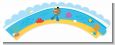 Under the Sea African American Baby Boy Snorkeling - Baby Shower Cupcake Wrappers thumbnail