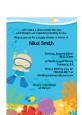 Under the Sea Baby Boy Snorkeling - Baby Shower Petite Invitations thumbnail