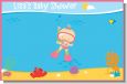 Under the Sea Baby Girl Snorkeling - Personalized Baby Shower Placemats thumbnail