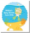 Under the Sea Baby Snorkeling - Personalized Baby Shower Centerpiece Stand thumbnail