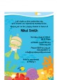 Under the Sea Baby Snorkeling - Baby Shower Petite Invitations thumbnail