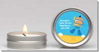 Under the Sea Hispanic Baby Boy Snorkeling - Baby Shower Candle Favors