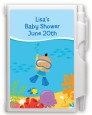 Under the Sea Hispanic Baby Boy Snorkeling - Baby Shower Personalized Notebook Favor thumbnail