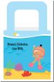 Under the Sea Hispanic Baby Girl Snorkeling - Personalized Baby Shower Favor Boxes thumbnail