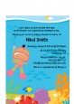 Under the Sea Hispanic Baby Girl Snorkeling - Baby Shower Petite Invitations thumbnail