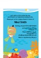 Under the Sea Hispanic Baby Snorkeling - Baby Shower Petite Invitations thumbnail