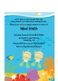 Under the Sea Twin Babies Snorkeling - Baby Shower Petite Invitations thumbnail