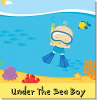 Under The Sea Baby Boy Baby Shower Theme