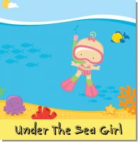 Under The Sea Baby Girl Baby Shower Theme