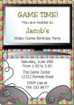 Video Game Time - Birthday Party Invitations thumbnail