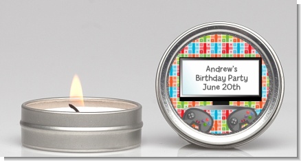 Video Game Time - Birthday Party Candle Favors