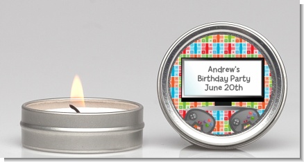 Video Game Time - Birthday Party Candle Favors