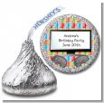 Video Game Time - Hershey Kiss Birthday Party Sticker Labels thumbnail
