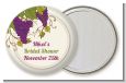 Vineyard Splash - Personalized Bridal Shower Pocket Mirror Favors thumbnail