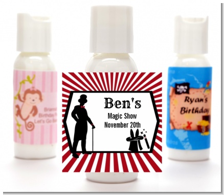Vintage Magic - Personalized Birthday Party Lotion Favors