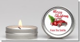 Vintage Red Truck - Christmas Candle Favors