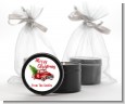 Vintage Red Truck - Christmas Black Candle Tin Favors thumbnail