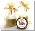 Vintage Red Truck - Christmas Gold Tin Candle Favors thumbnail