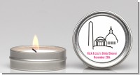 Washington DC Skyline - Bridal Shower Candle Favors