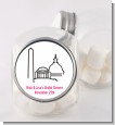 Washington DC Skyline - Personalized Bridal Shower Candy Jar thumbnail