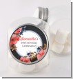 Watercolor Floral - Personalized Birthday Party Candy Jar thumbnail