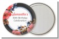 Watercolor Floral - Personalized Birthday Party Pocket Mirror Favors thumbnail