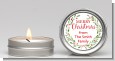 Watercolor Wreath - Christmas Candle Favors thumbnail