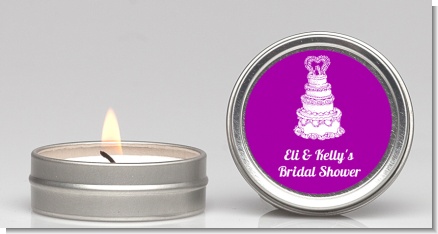 Wedding Cake - Bridal Shower Candle Favors