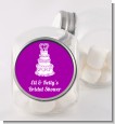 Wedding Cake - Personalized Bridal Shower Candy Jar thumbnail