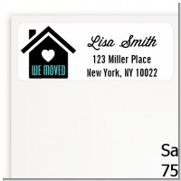 We Moved - Real Estate Return Address Labels