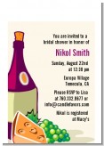 Wine & Cheese - Bridal Shower Petite Invitations