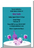 Wine Tasting Green - Bridal Shower Petite Invitations