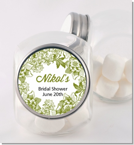Winery - Personalized Bridal Shower Candy Jar
