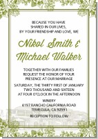 Winery - Bridal Shower Invitations