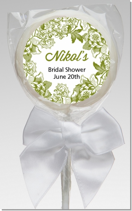 Winery - Personalized Bridal Shower Lollipop Favors