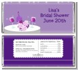 Wine Tasting - Personalized Bridal Shower Candy Bar Wrappers thumbnail