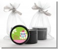 Winter Owl - Christmas Black Candle Tin Favors thumbnail