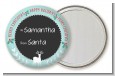 Winter Reindeer - Personalized Christmas Pocket Mirror Favors thumbnail
