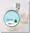 Winter Wonderland - Personalized Christmas Candy Jar thumbnail