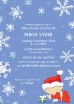 Christmas Baby Snowflakes - Baby Shower Invitations thumbnail