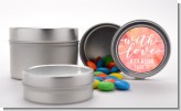 With Love - Custom Bridal Shower Favor Tins