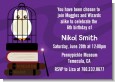 Wizard Tools & Owl - Birthday Party Invitations thumbnail