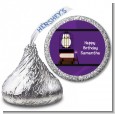 Wizard Tools & Owl - Hershey Kiss Birthday Party Sticker Labels thumbnail